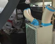 冬夏移动冷气机SAC-45设备降温使用案例